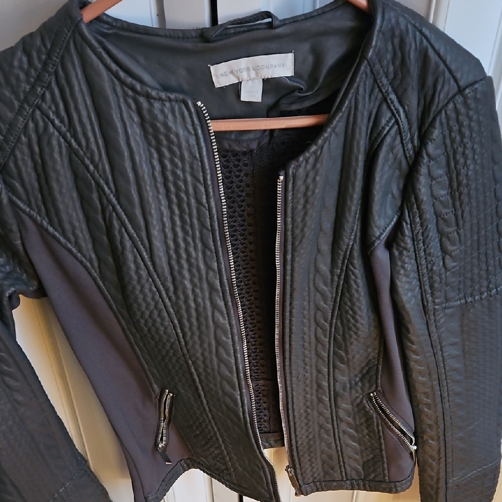Women's Quilted Black Jacket